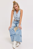 CUFF YOU UP WIDE LEG JEANS