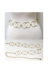 METAL CIRCLE CHAIN BELT