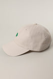 LUCKY CLOVER EMBROIDERED BASEBALL CAP