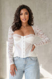EVER AFTER LACE CORSET TOP