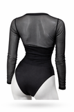 SIREN SCULPT MESH CORSET BODYSUIT