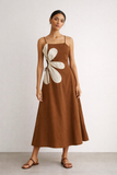 DESERT BLOOM MIDI DRESS