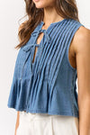 THEA DENIM TOP