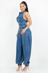 RAQUEL DENIM JUMPSUIT