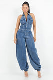RAQUEL DENIM JUMPSUIT