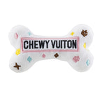 CHEWY VUITON BONE SQUEAKER DOG TOY