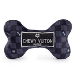 LARGE CHEWY VUITON BONE SQUAKER DOG TOY