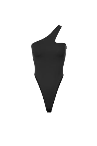 LALA ONE SHOULDER BODYSUIT
