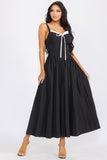 COLETTE BOW MIDI DRESS