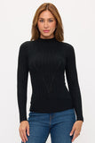 KEYSHIA MOCK NECK TOP