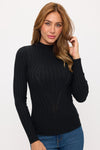 KEYSHIA MOCK NECK TOP