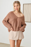 AVERIE KNIT SWEATER TOP