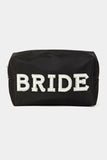 PEARL STUDDED 'BRIDE' POUCH