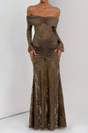 CYNTHIA LACE MAXI DRESS