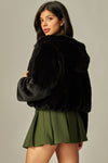 BROOKLYN FUR HOODED JACKET