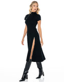GIADA ZIP MIDI DRESS