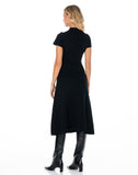 GIADA ZIP MIDI DRESS