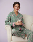ROMANTIC DITSY STRIPE PAJAMA SET