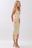 ISLAND LILY MAXI DRESS - LEMON