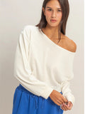 FEEL GOOD BOAT NECK TOP