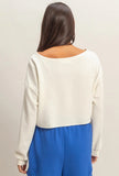 FEEL GOOD BOAT NECK TOP