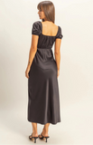 VINCENZA SATIN MAXI DRESS