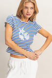 SEASHELL STROLL TOP