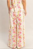 BLUSH GARDEN PANTS SET BOTTOMS
