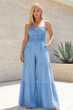LILIANA LINEN JUMPSUIT