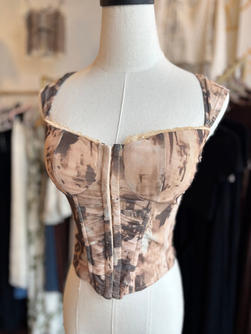DESERT COWGIRL MESH BUSTIER
