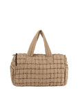 QUILTED PUFF DUFFLE BAG