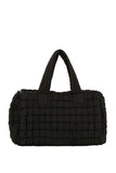 QUILTED PUFF DUFFLE BAG