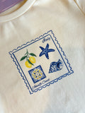 AMALFI COAST POSTCARD BABY TEE