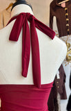 VERY MERRY HALTER TOP