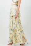 SPRING FLING CHIFFON SET MAXI SKIRT