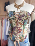 FRANCESCA JACQUARD CORSET TOP