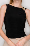 LUXE LIFE BODYSUIT - BLACK