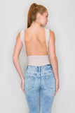 LUXE LIFE BODYSUIT - NUDE
