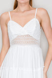 SANTORINI BREEZE MINI DRESS