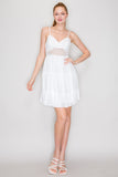 SANTORINI BREEZE MINI DRESS