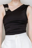 LEANDRA BODYSUIT - BLACK