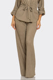 DRITA SET WIDE LEG PANTS