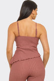 MARINA SET TOP - MARSALA