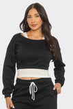 THE ROMY SET TOP - BLACK