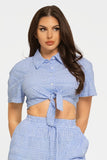 AMERICANA GINGHAM SET TOP