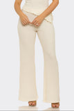 MARINA SET FLARE PANTS - CREAM