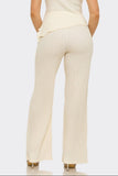 MARINA SET FLARE PANTS - CREAM
