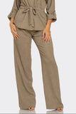 DRITA SET WIDE LEG PANTS