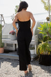 DANI PLEATED JUMPSUIT - BLACK