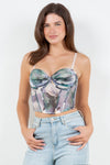 ADELINE BUSTIER TOP